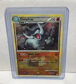 Donphan 40/123 Crosshatch Reverse Holo Pokemon League Promo Card - Image 1