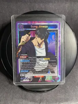🔥Sung Jinwoo Foil SR UE17BT/SLG-1-021 - Union Arena - Solo Leveling🔥 - Image 3