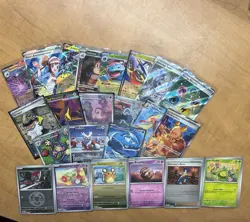 60 Pokemon Card Lots + 1 EX or Ultra Rare! - Image 1