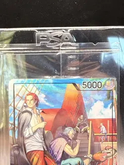 Shanks (2025 PSA Magazine Promo) OP09-001 SEALED One Piece Promotion Cards Foil - Image 2