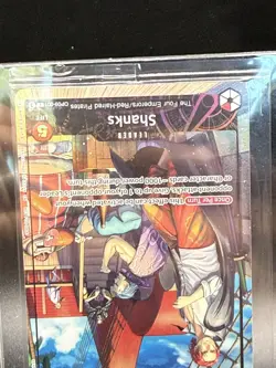 Shanks (2025 PSA Magazine Promo) OP09-001 SEALED One Piece Promotion Cards Foil - Image 3