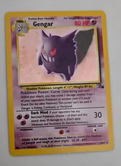 Pokemon Gengar Legendary Collection Holo Rare Card 11/110 - Image 1