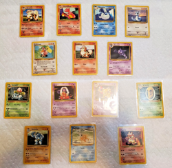 Pokemon: COMPLETE Base Set Unlimited (LP) 70-card set UNCOMMON/COMMON, non-holo - Image 2