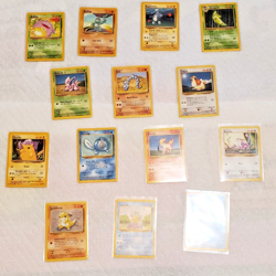 Pokemon: COMPLETE Base Set Unlimited (LP) 70-card set UNCOMMON/COMMON, non-holo - Image 4