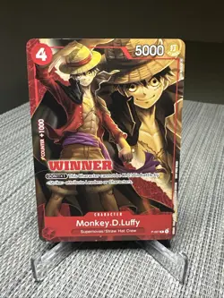 Monkey.D.Luffy - P-007 (Winner Pack Vol. 1) - One Piece Promotion Cards (OP-PR) - Image 1
