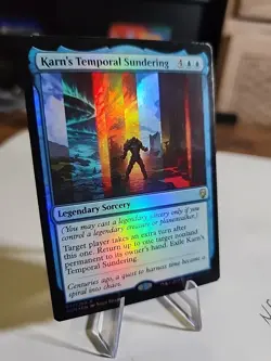 Karn's Temporal Sundering Foil 055/269 Dominaria Magic Card MTG LP - Image 2