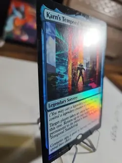 Karn's Temporal Sundering Foil 055/269 Dominaria Magic Card MTG LP - Image 3