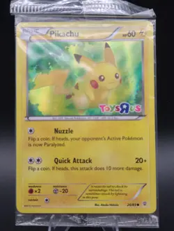 Pikachu #026 Toys R Us Holo Promo - Pokemon Miscellaneous Cards & Products - Image 1