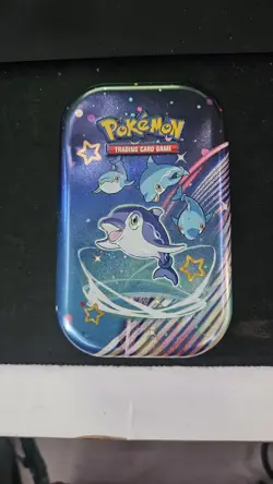 Mini Pokemon Collectors Tin (Comes With Card That Came With It) - Image 1