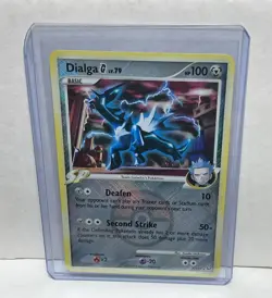 Dialga G 7/127 Platinum Crosshatch Pokemon League Promo Card - Image 1
