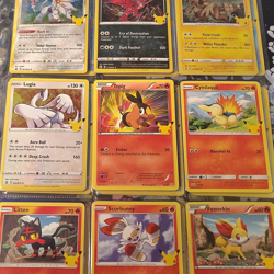 Nintendo Pokemon TCG Celebrations 86 Card Lot - Image 1