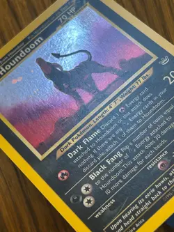 Houndoom Neo Revelation Holo Rare 8/64 Pokemon Card LP Vintage WOTC - Image 4
