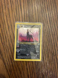 Houndoom Neo Revelation Holo Rare 8/64 Pokemon Card LP Vintage WOTC - Image 5
