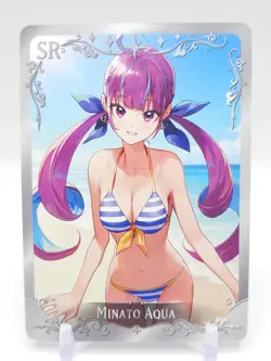 Goddess Trail - Anime Waifu SR Trading Card - Minato Aqua - Image 1