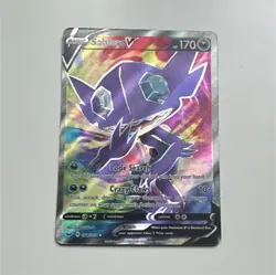 Pokemon TCG Sableye V Full Art Card 194/202 Sword & Shield English - Image 1