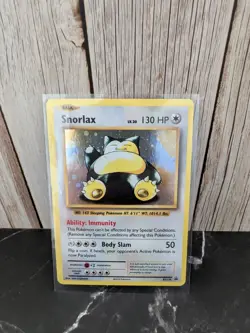 Pokemon TCG Snorlax XY179 Black Star Promo 2016 Holo Card - Image 1