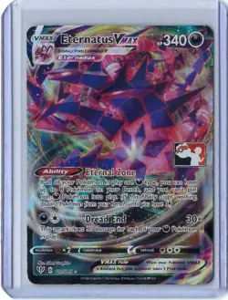 Pokemon Eternatus V 117/189 Prize Pack Series 1 Stamped TCG Card - Image 1