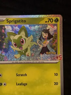 Sprigatito 191 Sv: Scarlet & Violet Promo Cards Holo HORIZONS THE SERIES - Image 2
