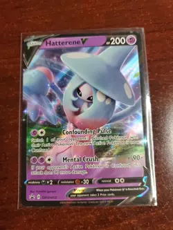Hatterene V - SWSH055 - Ultra Rare - Black Star Promo - Pokemon Card - NM/M - Image 1