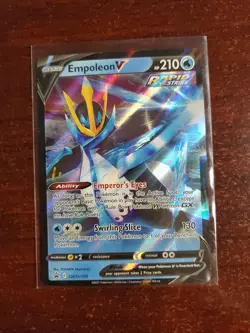 Empoleon V - SWSH108 - Pokemon Promo Sword & Shield Ultra Rare Holo Card NM - Image 1