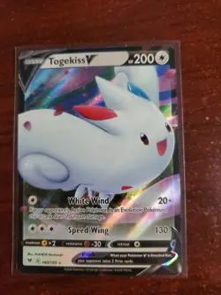 Togekiss V - 140/185 - Pokemon Vivid Voltage Sword & Shield Ultra Rare Card NM - Image 1