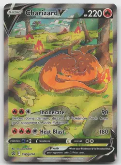 Charizard V Promo Holo SWSH: Sword & Shield Promo Cards SWSH260 NM - Image 1