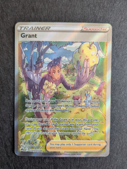 Grant Full Art Holo GG62/GG70 Crown Zenith: Galarian Gallery Pokemon Card NM - Image 1