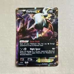 The Pokemon Company Darkrai-EX Ultra Rare Holo 180 HP English Pokemon Card - Image 1