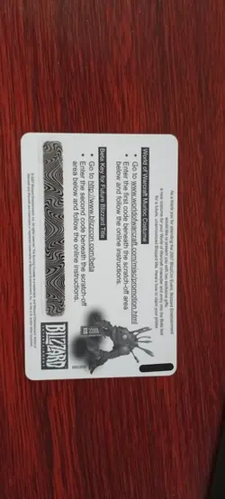 Wow Murloc Costume - Blizzcon 2007 Loot Card - Unused & Unscratched - Image 2