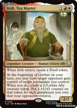 Iroh, Tea Master EN [TLA - 228] - NM TCG MTG - Image 1