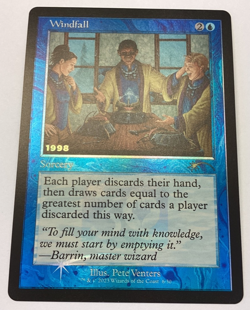 Windfall 6 Promo 30th Anniversary Promos Magic: The Gathering Foil Near Mint - Image 1