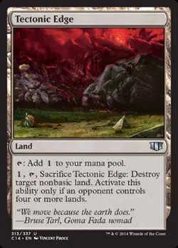 4x Tectonic Edge NM-Mint, English Commander 2014 MTG Magic - Image 1