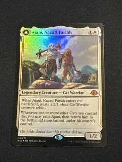 MTG Ajani Nacatl Pariah FOIL Modern Horizons 3 237 NM - Image 1
