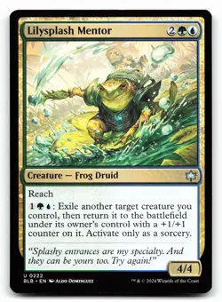 Lilysplash Mentor #222 Bloomburrow - Image 1