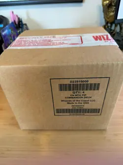 Magic the Gathering Commander Deck Set- SEALED Fallout PIP Case Set of 4 Decks - Image 1