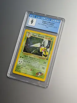 2000 Pokemon Gym Challenge Holo Koga's Beedrill #9 CGC 9 - Image 1