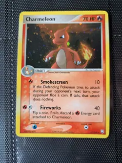 Pokemon TCG - Team Rockets Return; Charmeleon Holo Secret Rare 110/109 - Image 1