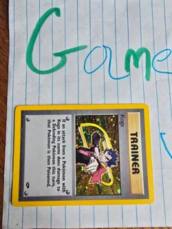 Pokemon TCG Koga Gym Challenge Trainer Holo 19/132 NM/M - Image 2