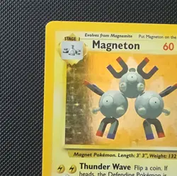 Wizards of the Coast Magneton 9/102 Base Set Unlimited Holo Rare 60HP - Image 2
