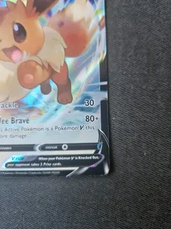 EEVEE V 108/159 V RARE CROWN ZENITH POKEMON NM - Image 5
