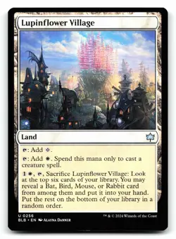 Lupinflower Village #256 Bloomburrow - Image 1