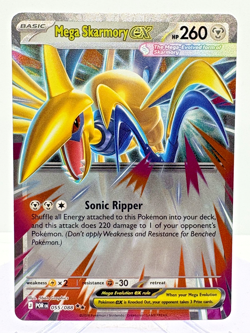 Mega Skarmory ex 55/88 ME03: Perfect Order RR NM English Pokemon - Image 1