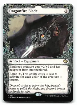 Dragonfire Blade Showcase #324 Tarkir: Dragonstorm - Image 1