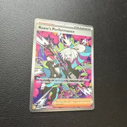 Roxie's Performance 121/086 Special Illustration Rare Chaos Rising Pokemon NM - Image 2