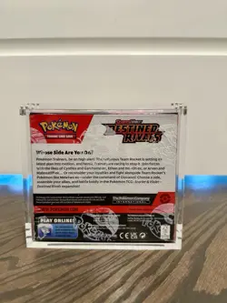 Pokemon TCG Scarlet & Violet Destined Rivals Booster Box Sealed W/Acrylic Case A - Image 2