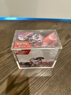 Pokemon TCG Scarlet & Violet Destined Rivals Booster Box Sealed W/Acrylic Case A - Image 3