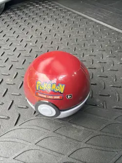 2020 Pokemon TCG PokeBall Tin -Poke Ball-Factory Sealed - 3 Packs - Image 1