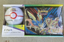 Pokemon 2020 2-Pack Poke Ball Tin and Collector Chest TCG * NEW SEALED - Image 1
