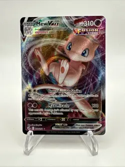 Pokemon TCG - Mew VMAX Holo Ultra Rare - Fusion Strike - 114/264 - NM - Image 1