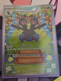 Pokemon TCG Zweilous 147/086 Illustration Rare SV White Flare NM - Image 1